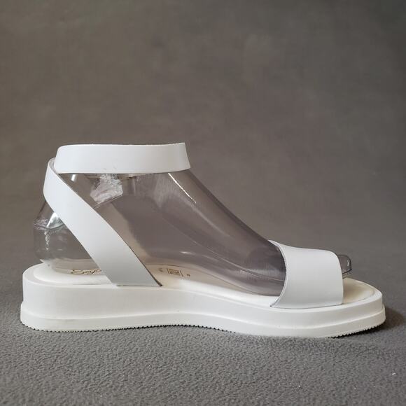 Seychelles Note To Self Sandals in White Leather Size 6 SEYC-WZ572 Ankle Strap - Picture 7 of 15